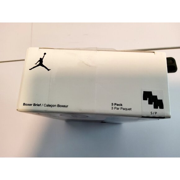 NEW 3 PACK MENS NIKE JORDAN FLIGHT MODAL SUPER SOFT BOXER BRIEF SMALL/P BLACK - Picture 5 of 5
